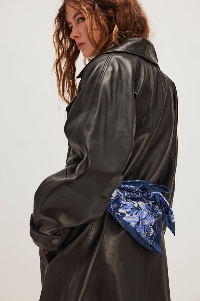 Call It By Your Name Silk Scarf Free People