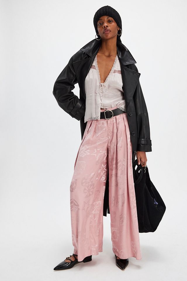 Giselle Satin Trousers #3