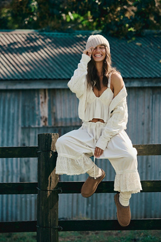 Take The Town Top by free-est at Free People in Ivory, Size: Small