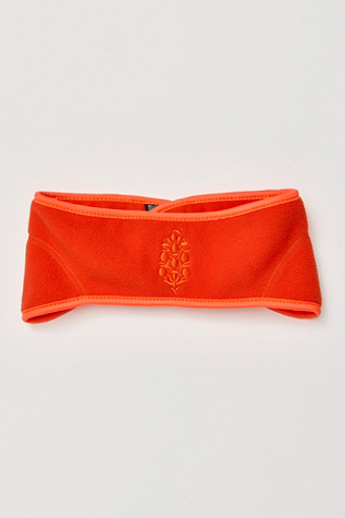 Next Mile Fleece Ear Warmers by FP Movement at Free People, Flame