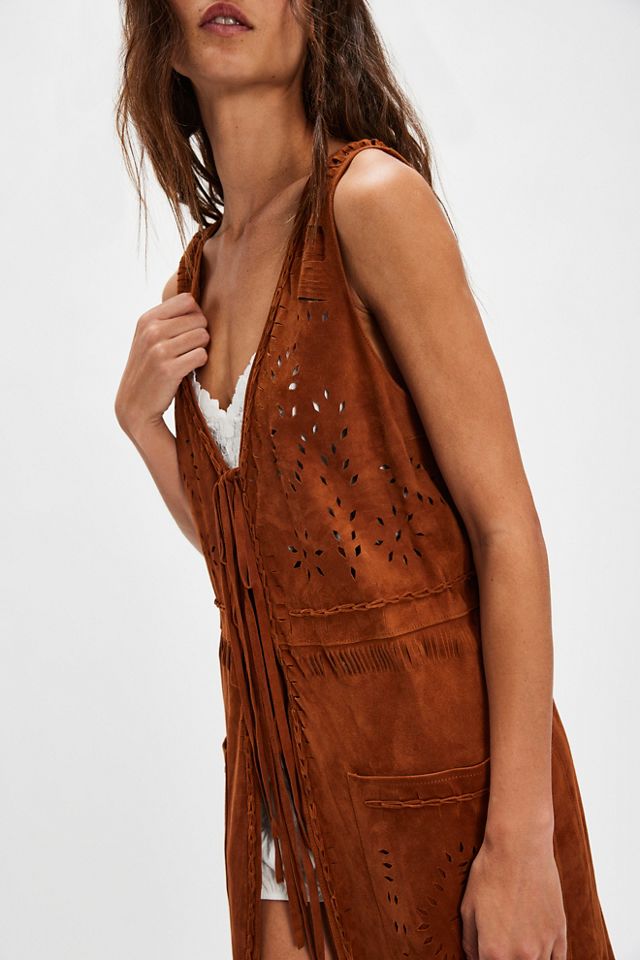 Gilet en Daim Coupe Longue Nigel Preston #2