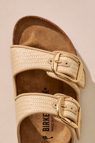 【関税込み】BIRKENSTOCK☆Arizona Big Buckle Raffia サンダル Arizona Big Buckle Textile Raffia Naturale | BIRKENSTOCK