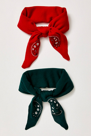 Chan Luu Cashmere Bandana At Free People In Green