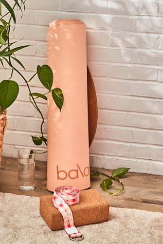 FP Movement x Bala Exclusive 8MM Play Mat at Free People, Pastel Peach