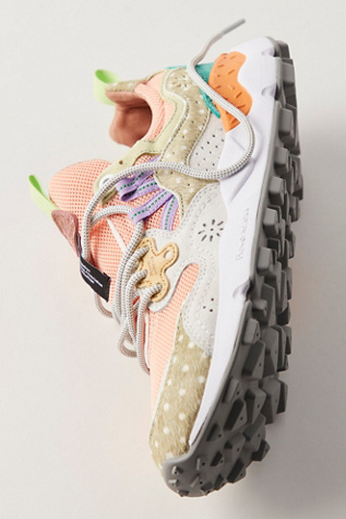 Ryn Printed Sneakers By Flower Mountain At Free People In Grey, Size: EU 39