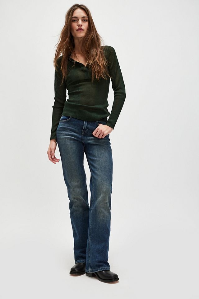 SER.O.YA Paige Polo Sweater Top #2