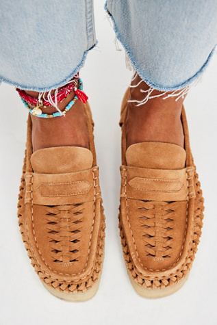 Clarks Wallabee Weave Loafers
