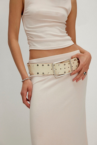 Hex Hip Belt At Free People In Mineral, Size: S/M