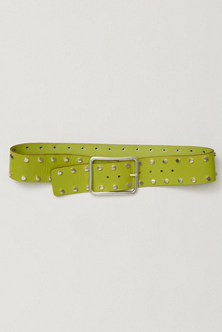 Hex Hip Belt at Free People in Lime, Size: M/L