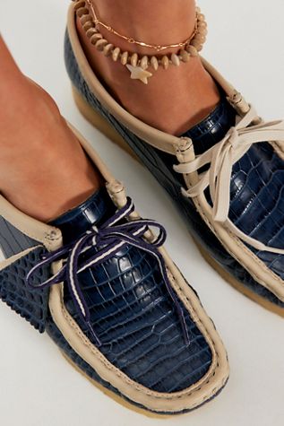 Clarks Leather Wallabees