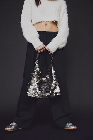 Diana Disc Shoulder Bag by FP Collection at Free People in Silver