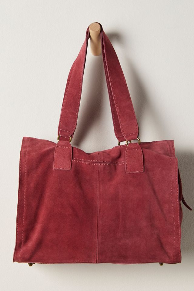 Salma Suede Tote Bag #1