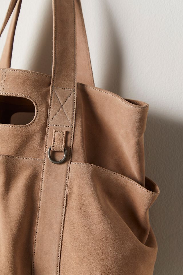 Suede Caravan Tote #3
