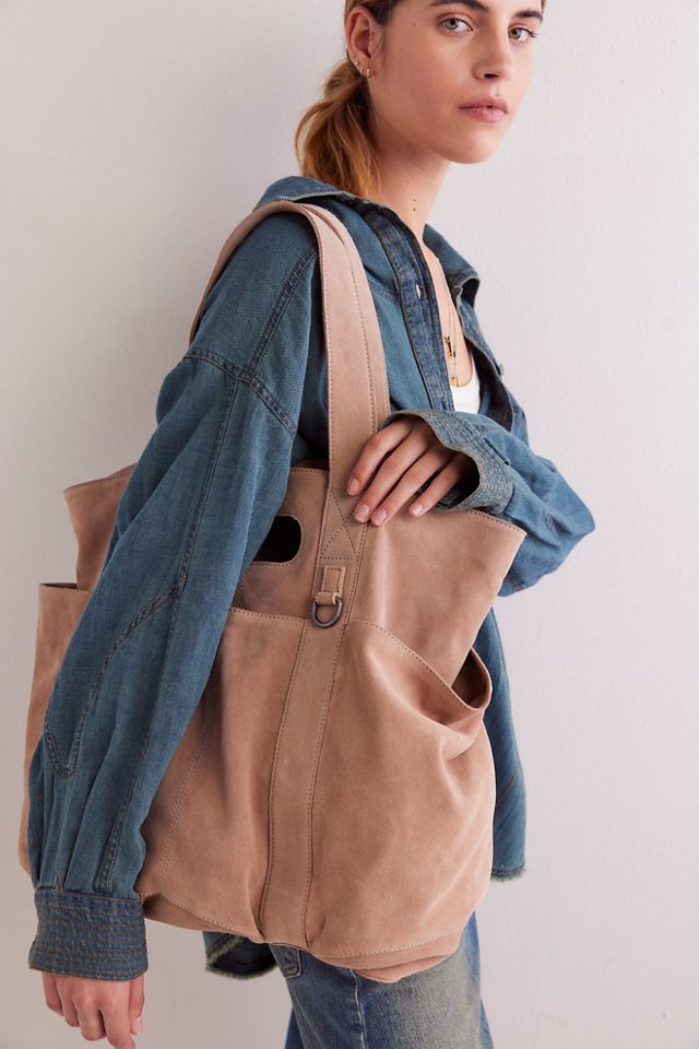 Suede Caravan Tote #8