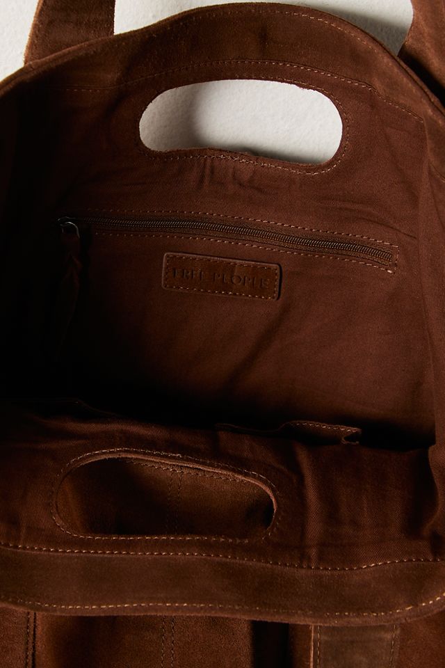 Suede Caravan Tote #4