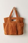 Suede Caravan Tote