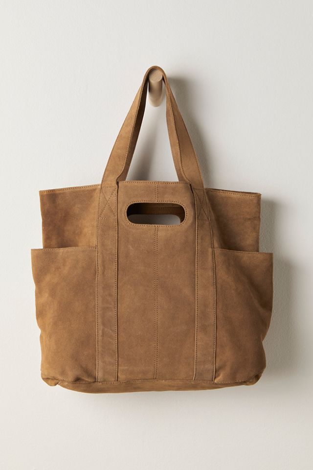 Suede Caravan Tote #3