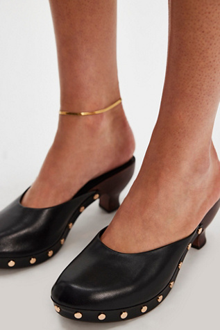 Blakeney Mini Clogs by Jeffrey Campbell at Free People in Black, Size: US 8.5