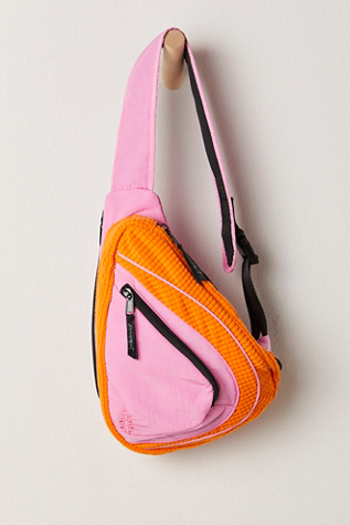 Cold Shoulder Sling Bag by FP Movement at Free People, Citrus
