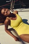 It's Now Cool The Tie Back Crimp One-Piece Swimsuit