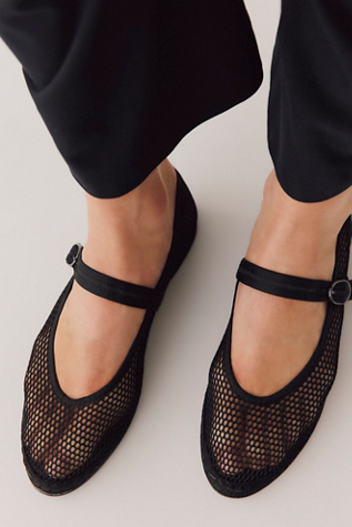 Isabella Mesh Mary Janes