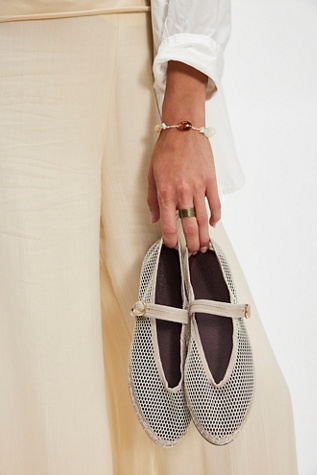 Isabella Mesh Mary Janes