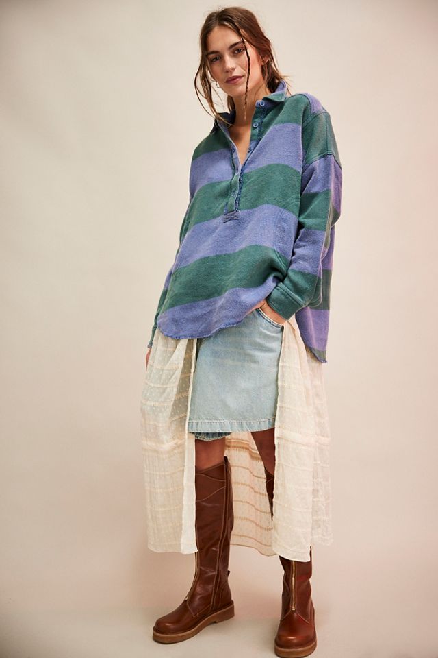 We The Free Arizona Sky Striped Pullover #3