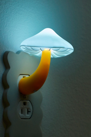 Mushroom Night Light by Natural Life at Free People
