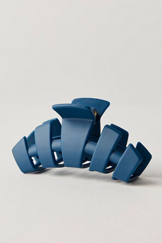 Teleties Solid Claw Clip by FP Movement at Free People, Midnight Rain