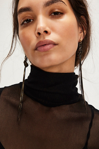 Knots Landing Dangle Earrings At Free People In Mixed Metal Moody