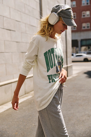 Original Retro Brand Note Dame Collegiate Long Sleeve Tee