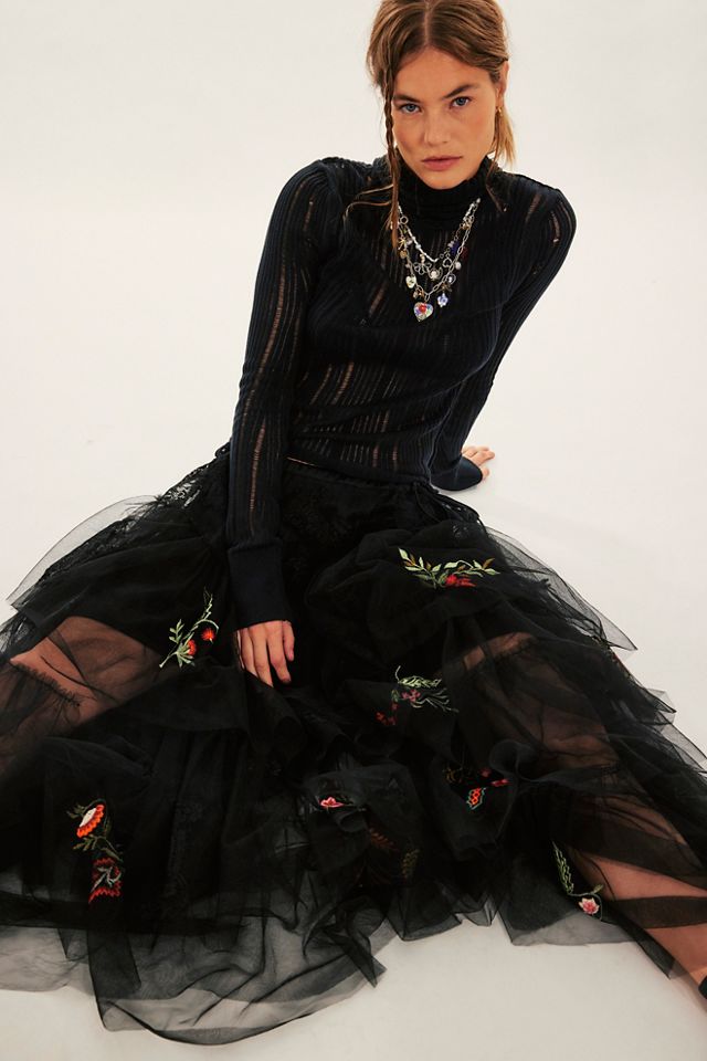 Nigel Preston Milan Lace Skirt #3