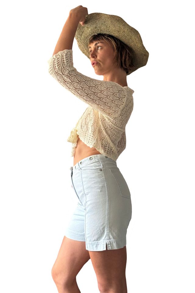 Ralph Lauren Light Denim Shorts Selected by Kikos Kloset #1