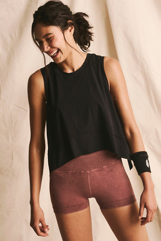 Tempo Tank Top by FP Movement at Free People in Black, Size: XL