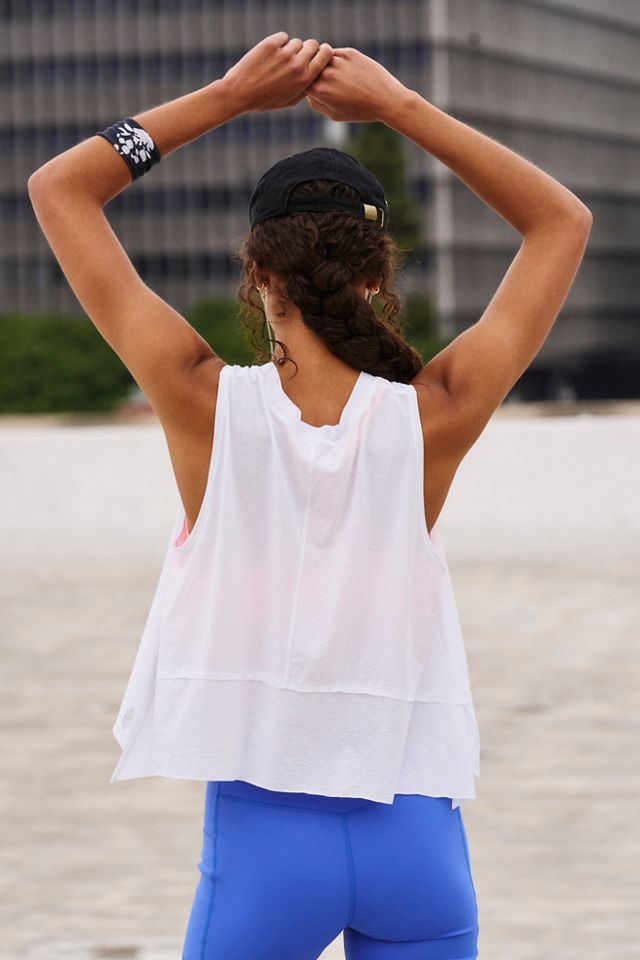 フリーピープル トップス タンクトップ OB517915 Free People Womens Best Night Tank Top White MD Night We Met Tank | Free People