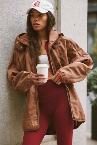 Lucy Linen Chore Coat | Free People