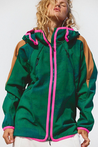 Canyon Crushin Windbreaker Jacket by FP Movement at Free People, Black Combo, M