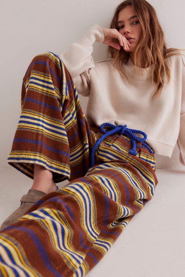 Preppy Plaid Pull-On Trousers #3