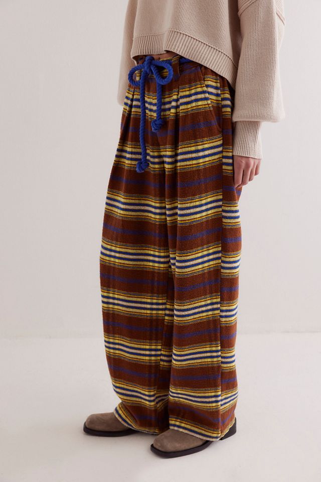 Preppy Plaid Pull-On Trousers #1