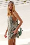 Hot Shot Printed Mini Dress
