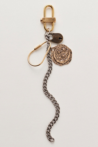 Charmed Strand Bag Charm At Free People In Gold Mix