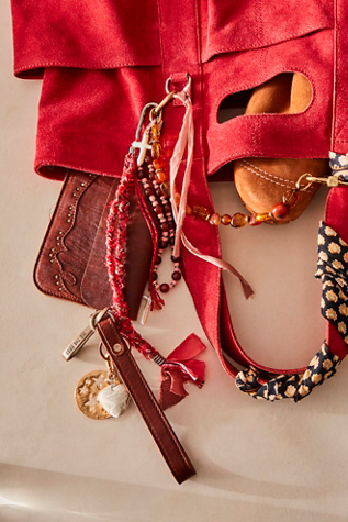 Beaded Bandana Bag Charm