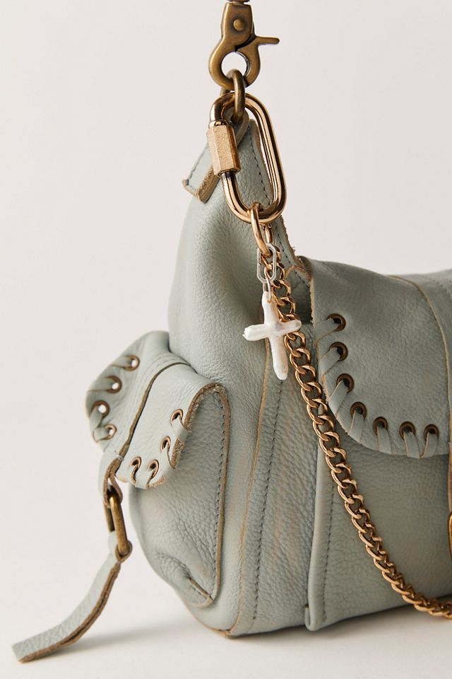 Mop Cross Bag Charm #1