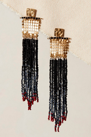 Bandera Dangles At Free People In Gold/Black/Hematite