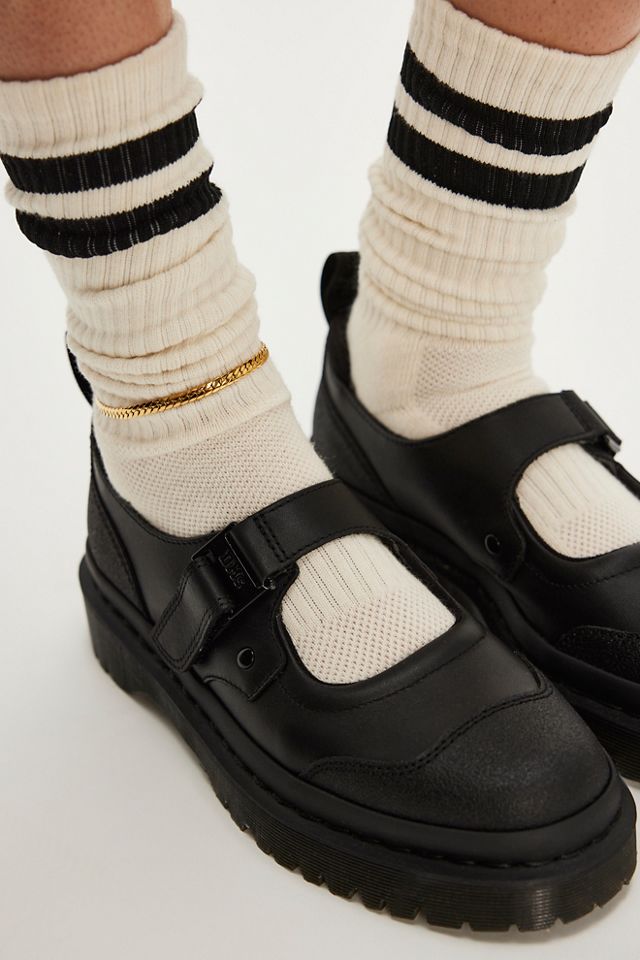 Indica II Tech Strap Bex Mary Jane Shoes in Black | Dr. Martens