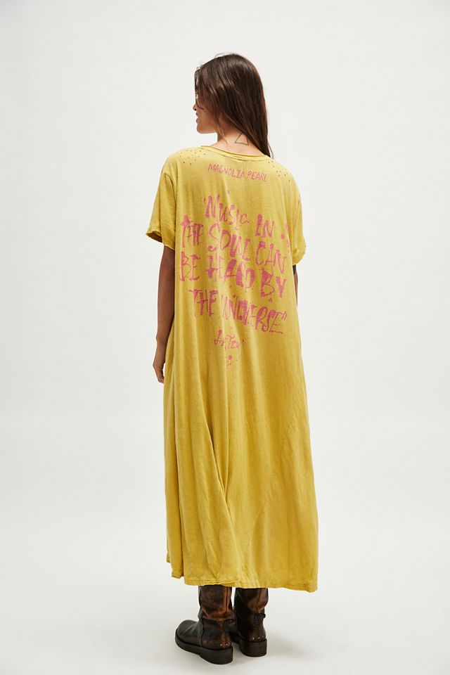 Cosmic Kitten T-Shirt Dress #1