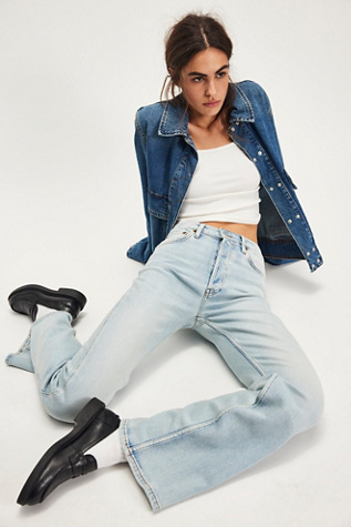 RE/DONE The Riding Flare Jeans