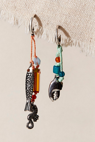 Out Of Sea Dangle Earrings At Free People