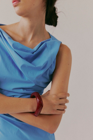 Maritimes Bangle by Free People in Red