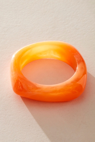 Maritimes Bangle by Free People in Orange